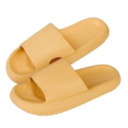 Summer Shark Slippers Indoor Outdoor Slippers Slides Thick Soled Anti-skid Solid Color Cool Funny Slippers Women Men Shoes New (Color: Color 3, size: 38-39)