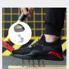 Four Seasons Men Women Work Protection Safety Shoes Fly Weaving Mesh Breathable Anti-smashing Anti-piercing PU Sole High Quality