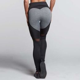 Women's Fitness Leggings Workout Ankle-Length Yoga Pants Super Stretch Sportwear (Color: 4, size: M)