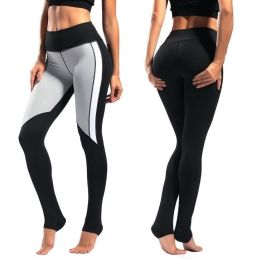 Women's Fitness Leggings Workout Ankle-Length Yoga Pants Super Stretch Sportwear (Color: 2, size: S)