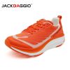 JACKBAGGIO Running Shoes For Marathon Professional Running Sports Shoes Thick-soled Shock-Absorbing