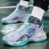 New couple basketball shoes men's sports shoes women's breathable cushioning non-slip wear-resistant gym training sports shoes