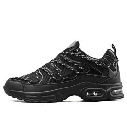 Running Shoes Air Cushion Fitness Sneakers Trainers Outdoor Mens Breathable Male Lightweight Sport Shoes for Men Chaussure Homme (Color: 106 Hei, size: 42)