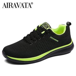 Men Women Knit Sneakers Breathable Athletic Running Walking Gym Shoes (Color: Gold-Black, size: 36)
