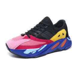 2022 New Men's Sneakers Mesh Breathable Running Shoes Fashion Mixed Color Jogging Shoes Lightweight Casual Men's Sports Shoes (Color: Black Red, size: 43)