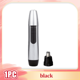 Ashowner Electric Nose Hair Trimmer Ear Razor Removal Shaving Eyebrow Cutter For Men and Women Nasal Wool Implement (Color: Black)