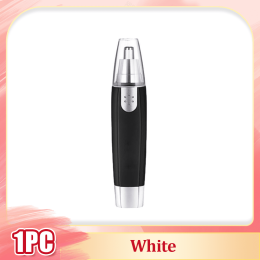 Ashowner Electric Nose Hair Trimmer Ear Razor Removal Shaving Eyebrow Cutter For Men and Women Nasal Wool Implement (Color: White)