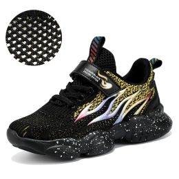 2022 New Kids Shoes Boys Sneakers Kids Casual Sport Running Fashion Child Shoes Boy Summer Children Shoe For Boys Brand (Color: Gold Girls Sneaker, size: 12.5)
