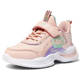 Kids Running Shoes Fashion Boys Sweet Cute Girls Sports Shoes Outdoor Flat Sports Shoes Student Casual Child Winter Sneakers (Color: Red, size: 37)