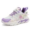 Kids Sneakers Lightweight Girls Running Sport Shoes For Girls Leather Tenis Casual Walking Shoes 3D Decoration Sports Shoes