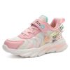 Kids Sneakers Lightweight Girls Running Sport Shoes For Girls Leather Tenis Casual Walking Shoes 3D Decoration Sports Shoes