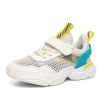 Kids Breathable Hollow Out Single Mesh Sneakers Outdoor Flat Fashion Casual Running Shoes Boy Girl Campus Anti-Slip Sport Shoe