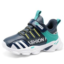 Kids Sport Shoes Running Shoes Girls Sneakers Tenis Infantil Pink Breathable Antislip Shoes Comfortable Kids Shoes For Girl (Color: Blue Green, size: 31)