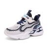 Sports Running Shoes Kids Girls Sneakers Teenager Trainers Breathable Casual Outdoor Tennis Shoes Girl Black Pink Big Size 37-38