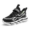 Sports Running Shoes Kids Girls Sneakers Teenager Trainers Breathable Casual Outdoor Tennis Shoes Girl Black Pink Big Size 37-38