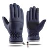 Men's Autumn And Winter Thickened Outdoor Sports Skiing Cycling Touch Screen Gloves