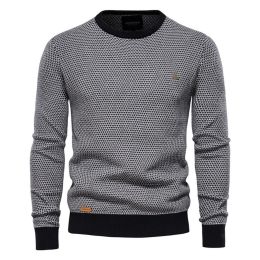 Men's Slim Fit Sweater Casual Knitted Solid Sweaters (Color: Black, size: 3Xl)
