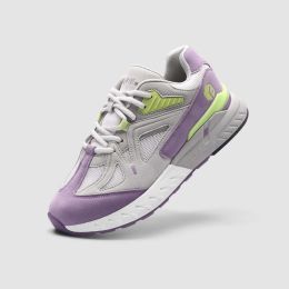 FitVille Women's Rebound Core Shoes - Purple (Width: Extra Wide/4E, size: 7.5)