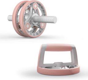 Abdominal Trainer Training Abdomen and Core Strength for Family Gym Fitness Yoga Green (Color: Pink)