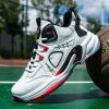 Brand men's basketball shoes breathable high-top men's shoes cushioning non-slip wear-resistant outdoor sports shoes