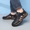 2021 New Summer Men's Sandals Breathable Casual Soft-soled Sports Business Formal Wear Men's Shoes Hollow Thick-soled Sandals