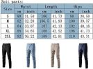 Mens Solid Color Casual Pants Cotton Fabric Breathe Freely Youth Trousers for Outdoors, Party