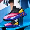 2022 New Men's Sneakers Mesh Breathable Running Shoes Fashion Mixed Color Jogging Shoes Lightweight Casual Men's Sports Shoes