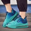 JJ tiger The latest color matching couples sky Eye air cushion shoes for men and women casual sports shoes (36-46 optional)