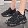 JJ tiger The latest color matching couples sky Eye air cushion shoes for men and women casual sports shoes (36-46 optional)