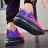 JJ tiger The latest color matching couples sky Eye air cushion shoes for men and women casual sports shoes (36-46 optional)