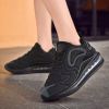 JJ tiger The latest color matching couples sky Eye air cushion shoes for men and women casual sports shoes (36-46 optional)