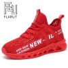 FLARUT Kids Running Shoes Sport Shoes Boys Sneakers Outdoor Light Tenis Basket Footwear Red Black Girl Breathable Soft Shoes