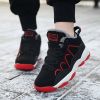 Children Winter Plus Plush Warm Sneakers Boys Casual Sport Shoes Kids Non-slip Snow Shoes Vibrant Running Trainers Jump Shoes