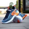Children's Casual Sneakers Kids Warm Fur Light Soft Flat Running Shoes Snow Winter Sport Shoes Boys Breathable Footwear
