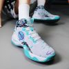 New couple basketball shoes men's sports shoes women's breathable cushioning non-slip wear-resistant gym training sports shoes