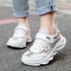 Kids Sneakers Girls' Lightweight Shoes Running Sport Shoes Boys Fashion Casual Walking Shoes Children Pu Leather Tenis Sneakers