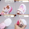 Kids Sneakers Comfortable Soft Girls Sports Shoes Breathable Baby Shoes Running Shoes For Children Outdoor Walking Girls Tenis