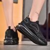 JJ tiger The latest color matching couples sky Eye air cushion shoes for men and women casual sports shoes (36-46 optional)
