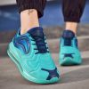 JJ tiger The latest color matching couples sky Eye air cushion shoes for men and women casual sports shoes (36-46 optional)