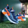 Children's Casual Sneakers Kids Warm Fur Light Soft Flat Running Shoes Snow Winter Sport Shoes Boys Breathable Footwear