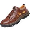 2021 New Summer Men's Sandals Breathable Casual Soft-soled Sports Business Formal Wear Men's Shoes Hollow Thick-soled Sandals