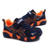 FLARUT Kids Shoes Spring Children Running Shoes Outdoor Casual Sports Girls Basket Sneakers Comfort Air Mesh Boys Trainers Black