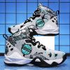 New couple basketball shoes men's sports shoes women's breathable cushioning non-slip wear-resistant gym training sports shoes