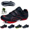 Cycling Sneaker Men Mtb Shoes Self-Locking Cleat Road Bike Boots Flat Bicycle Speed Sneaker Racing Women SPD Pedal Cycling Shoes