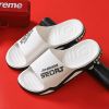 Men and Women Summer Bathroom Non-slip Slippers Korean Home Couples Wear Cool Soft Bottom Deodorant Foot Slippers