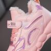 Winter Children Cotton Shoes Plus Velvet Keep Warm Sneakers For Girls Kids Warm Plush Running Shoes Ladies Soft Shoes Anti-slip