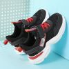 Kids Breathable Hollow Out Single Mesh Sneakers Outdoor Flat Fashion Casual Running Shoes Boy Girl Campus Anti-Slip Sport Shoe