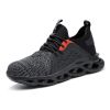 Spring Summer Autumn Men Steel Toe Cap Protect Work Safety Shoes Fly Woven Mesh Breathable Insulation Kevlar Anti-piercing Women