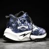 Couple high-top lace-up basketball shoes men's red sports shoes high elastic wear-resistant basketball training shoes 36-45