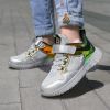 2022 Kids Tenis Sneakers for Girls Fashion Lightweight Sports Running Shoes Children Casual Jelly Bottom Boys Autumn Winter Shoe